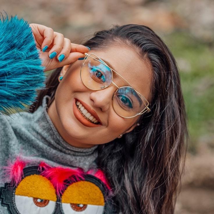 Alex Rivera, Lead Design Curator at MirrorLaneQuest, reviewing corporate floral arrangements